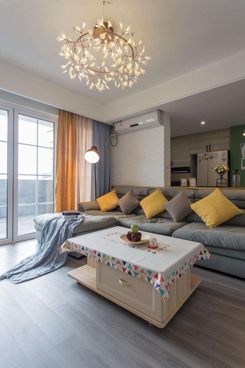 indoors, living room, furnitures, couch, table, chandelier, wooden flooring, interiors, interior design, family room, living room, living room, living room, living room, living room, chandelier, chandelier, interior design